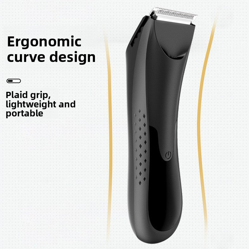 Shaving knife body hair trimmer