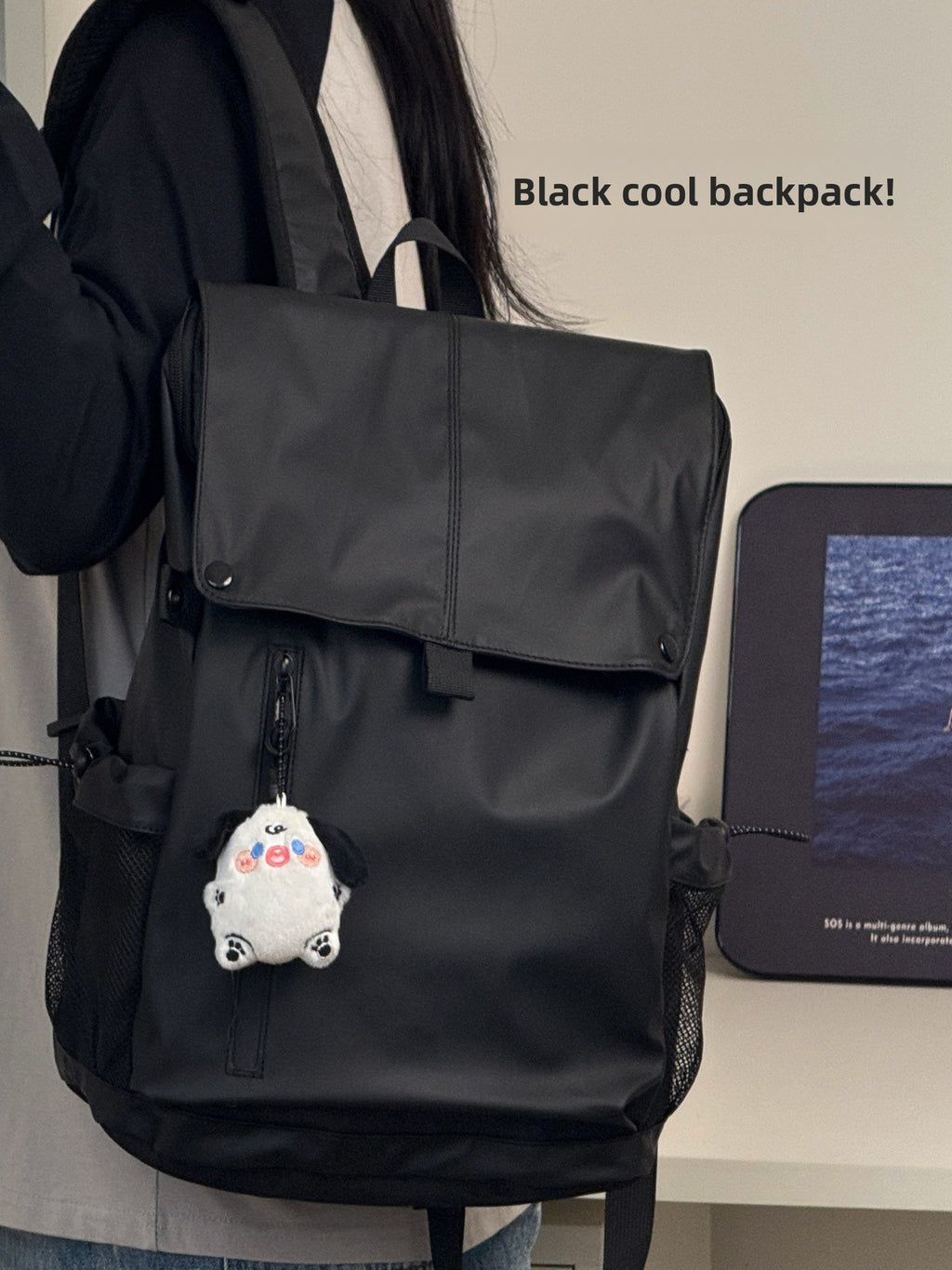Water-Repellent Nylon Laptop Backpack