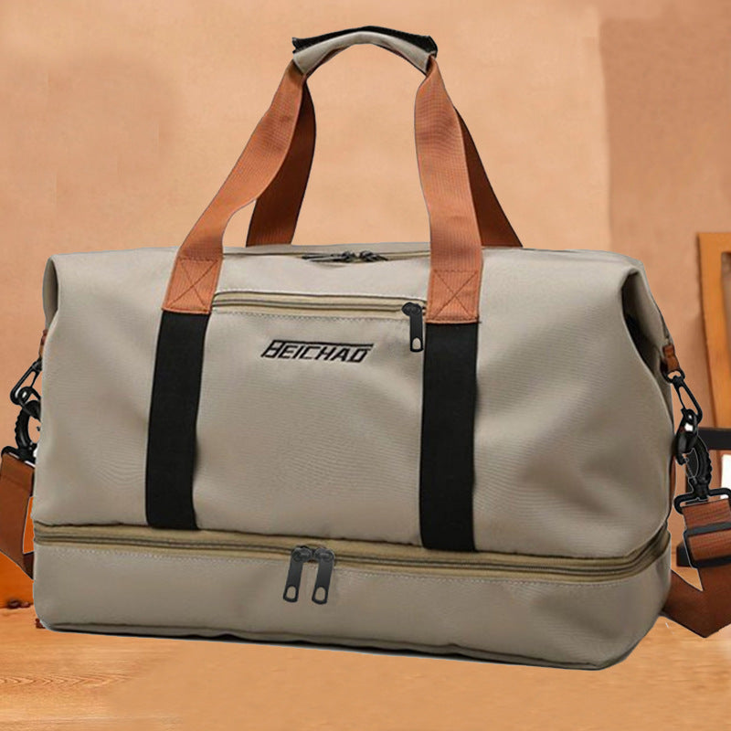 Large Capacity Dry Wet Separation Fitness Travel Bag