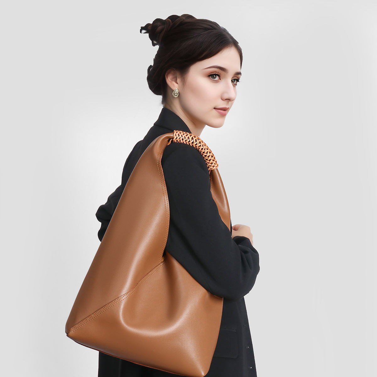 Genuine Leather Women's Bag Large Capacity Bag