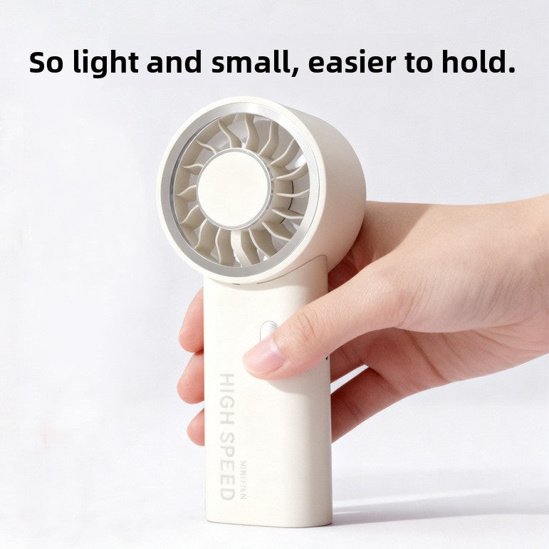 Mini ventilador de mano recargable USB