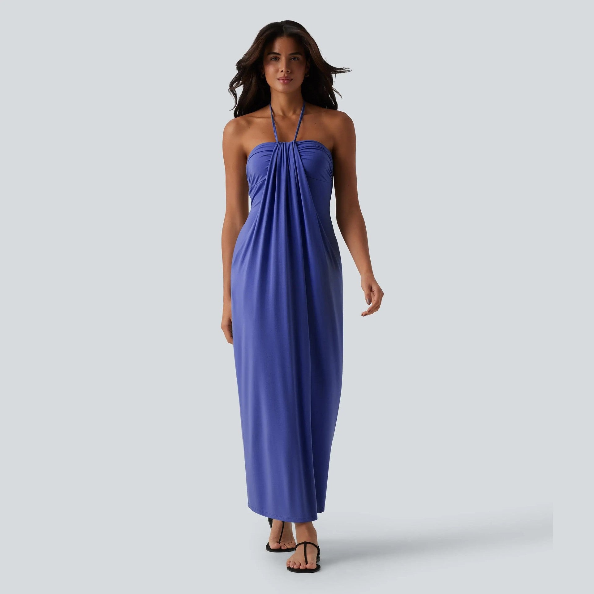 Womens Halter Neck Bodycon Dress